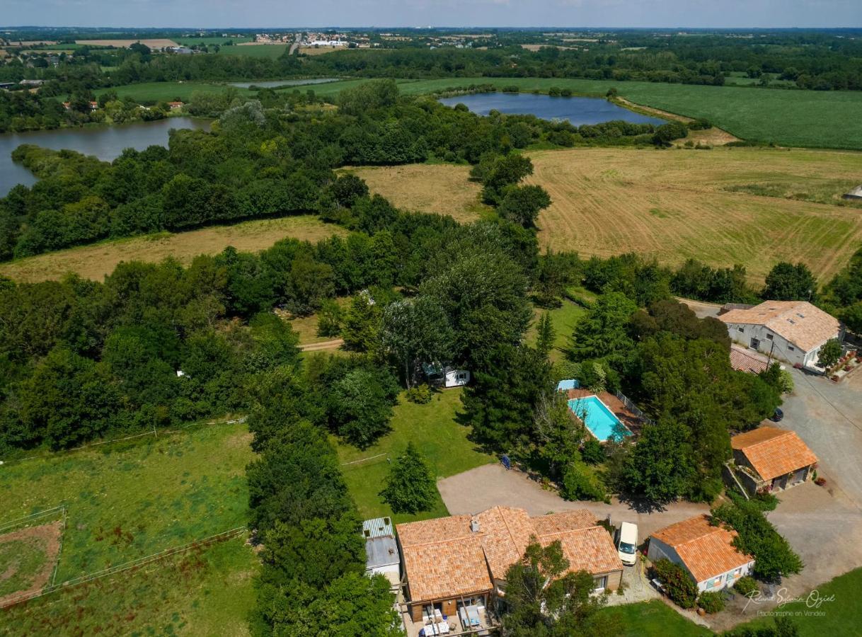 Вілла Domaine Les Rousselieres Олон-сюр-Мер Екстер'єр фото